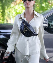 Load image into Gallery viewer, Louis Vuitton New Wave bum bag black leather