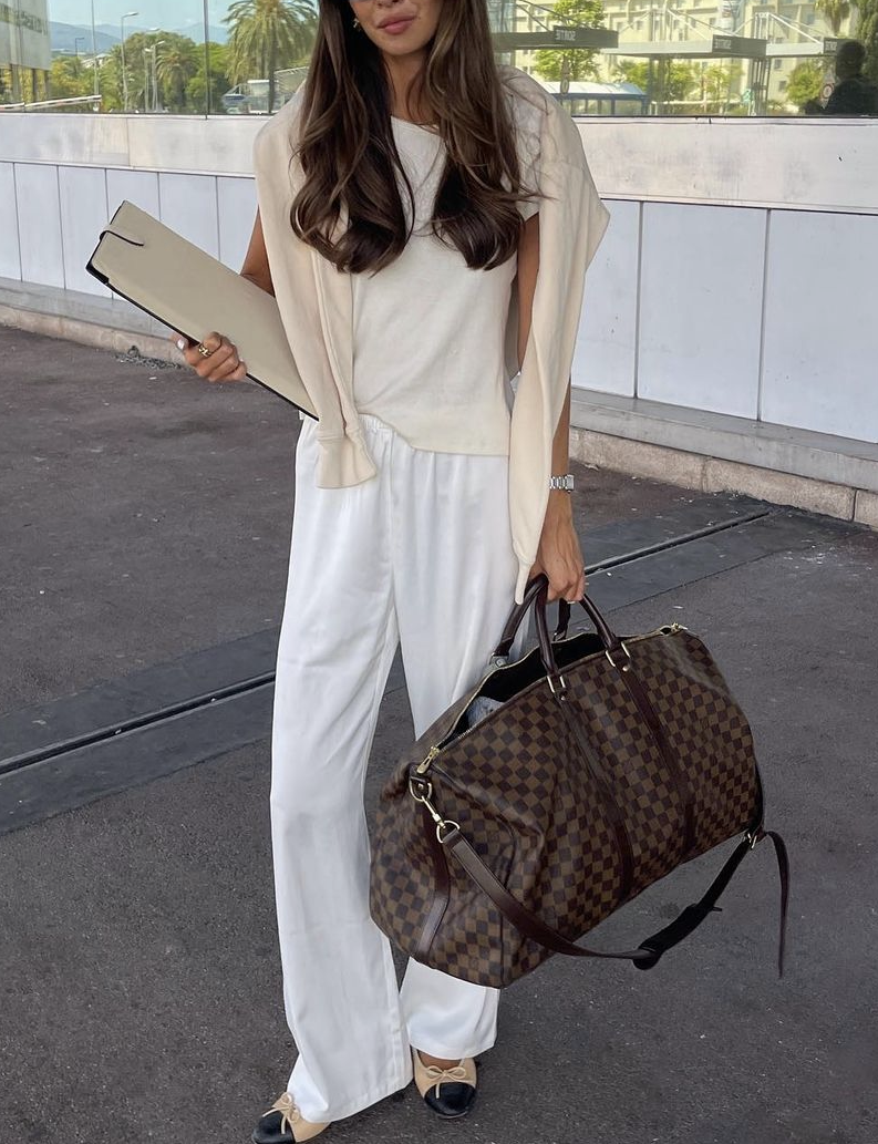 Vuitton Duffle Bag Keepall 45 Damier Ebene Louis Vuitton Keepall