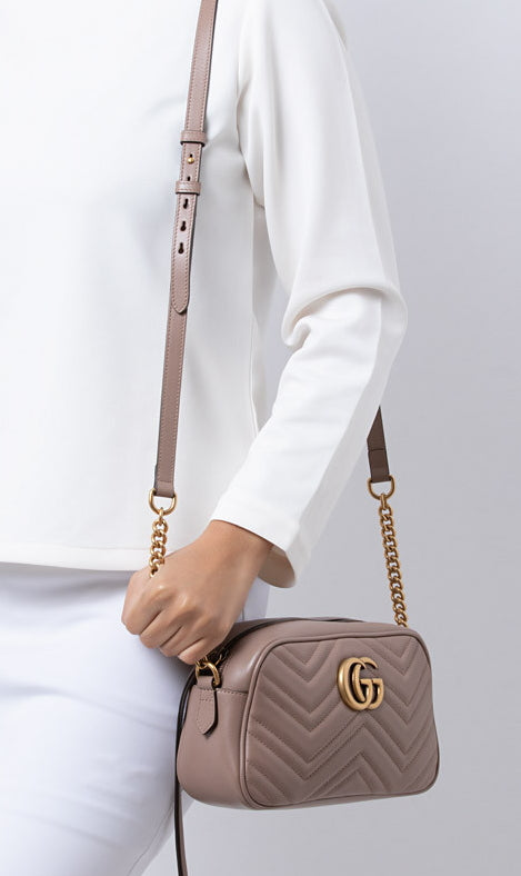 Marmont Camera Gucci Small Quilted Camera Bag Gucci GG Marmont