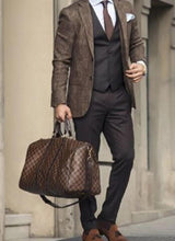 Load image into Gallery viewer, Louis Vuitton keepall bandouliere 55 in damier ebene