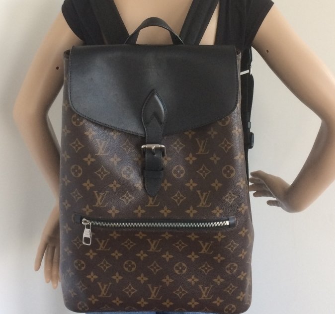 louis vuitton backpack palk monogram macassar Louis Vuitton palk macassar backpack unisex – Lady Clara's Collection