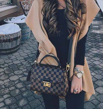 Load image into Gallery viewer, Louis Vuitton croisette in damier ebene