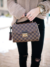Load image into Gallery viewer, Louis Vuitton croisette in damier ebene