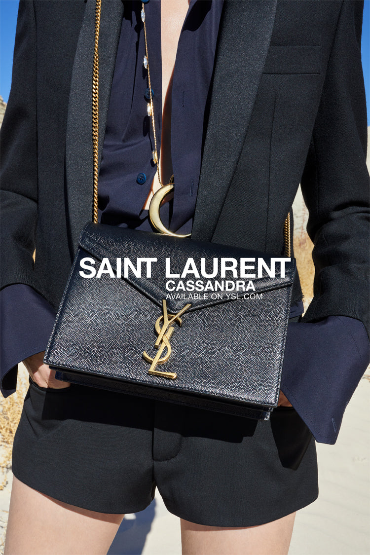 Ysl cassandra monogram clasp bag sale