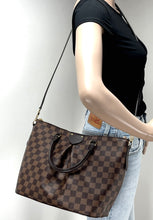 Load image into Gallery viewer, Louis Vuitton Siena MM in damier ebene