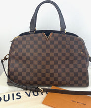 Load image into Gallery viewer, Louis Vuitton kensington bowling bag in damier ebene