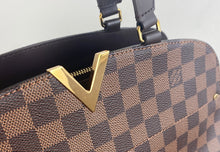 Load image into Gallery viewer, Louis Vuitton kensington bowling bag in damier ebene