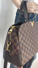Load image into Gallery viewer, Louis Vuitton kensington bowling bag in damier ebene