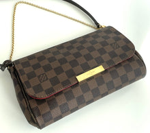 Load image into Gallery viewer, Louis Vuitton favorite MM in damier ebene