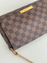 Load image into Gallery viewer, Louis Vuitton favorite MM in damier ebene