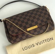 Load image into Gallery viewer, Louis Vuitton favorite MM in damier ebene