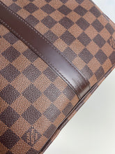 Load image into Gallery viewer, Louis Vuitton keepall bandouliere 55 in damier ebene