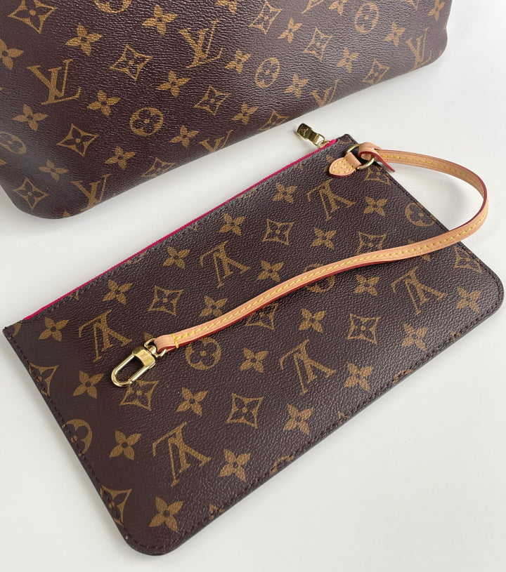 Louis vuitton discount neverfull pochette strap