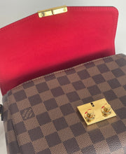 Load image into Gallery viewer, Louis Vuitton croisette in damier ebene