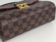 Load image into Gallery viewer, Louis Vuitton croisette in damier ebene