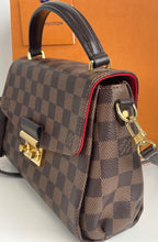 Load image into Gallery viewer, Louis Vuitton croisette in damier ebene