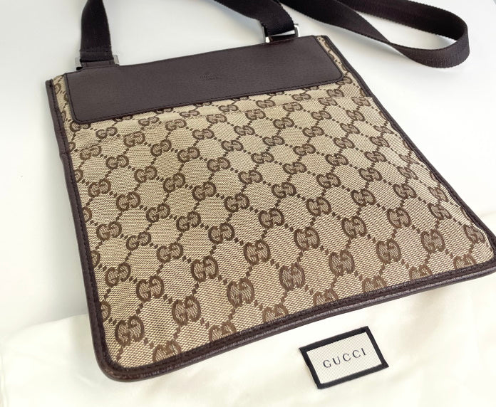 Gucci GG ebony pocket crossbody – Lady Clara's Collection