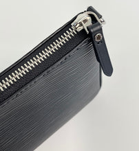 Load image into Gallery viewer, Louis Vuitton easy pouch on strap in black epi leather