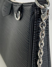 Load image into Gallery viewer, Louis Vuitton easy pouch on strap in black epi leather