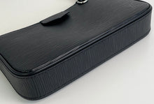 Load image into Gallery viewer, Louis Vuitton easy pouch on strap in black epi leather