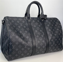 Load image into Gallery viewer, Louis Vuitton keepall 45 monogram eclipse