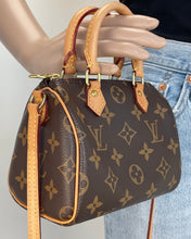 Load image into Gallery viewer, Louis Vuitton nano speedy