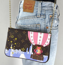 Load image into Gallery viewer, Louis Vuitton double zip pochette Vivienne