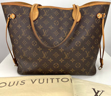 Load image into Gallery viewer, Louis Vuitton neverfull MM monogram