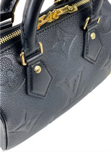 Load image into Gallery viewer, Louis Vuitton speedy 20 empreinte bandouliere noir
