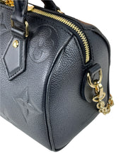 Load image into Gallery viewer, Louis Vuitton speedy 20 empreinte bandouliere noir
