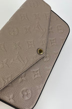 Load image into Gallery viewer, Louis Vuitton empreinte pochette felicie in dune
