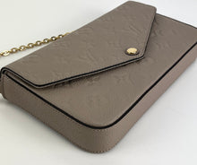Load image into Gallery viewer, Louis Vuitton empreinte pochette felicie in dune