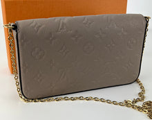Load image into Gallery viewer, Louis Vuitton empreinte pochette felicie in dune