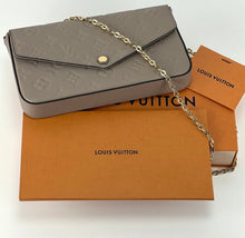 Load image into Gallery viewer, Louis Vuitton empreinte pochette felicie in dune