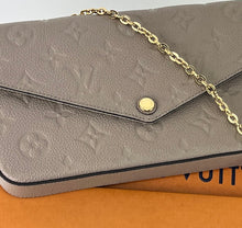 Load image into Gallery viewer, Louis Vuitton empreinte pochette felicie in dune