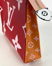 Load image into Gallery viewer, Louis Vuitton monogram giant toiletry pouch 26 rouge