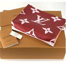 Load image into Gallery viewer, Louis Vuitton monogram giant toiletry pouch 26 rouge