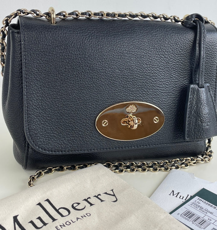 Mulberry mini lily black hot sale