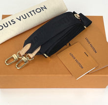 Load image into Gallery viewer, Louis Vuitton logo bandouliere in black