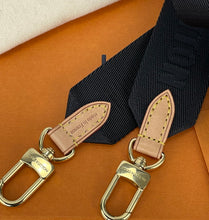 Load image into Gallery viewer, Louis Vuitton logo bandouliere in black