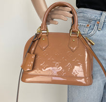 Load image into Gallery viewer, Louis Vuitton alma BB beige vernis leather