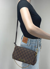 Load image into Gallery viewer, Louis Vuitton favorite pm damier