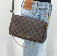 Load image into Gallery viewer, Louis Vuitton favorite pm damier