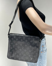Load image into Gallery viewer, Louis Vuitton District PM monogram eclipse