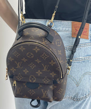 Load image into Gallery viewer, Louis Vuitton palm springs mini backpack in monogram canvas