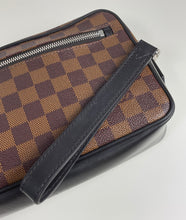 Load image into Gallery viewer, Louis Vuitton Kasai clutch in damier ebene canvas