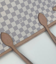 Load image into Gallery viewer, Louis Vuitton neverfull MM damier azur