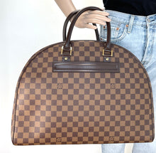 Load image into Gallery viewer, Louis Vuitton nolita 24 hour bag in damier ebene