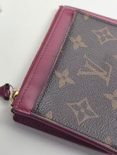Load image into Gallery viewer, Louis Vuitton zipped cardholder in fuchsia
