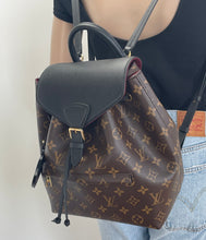 Load image into Gallery viewer, Louis Vuitton montsouris PM black and monogram